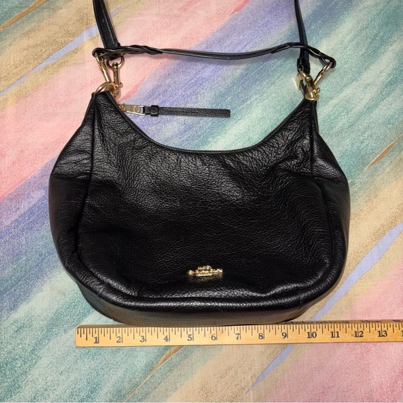 Coach Jules Hobo bag leather  in black - Picture 12 of 14